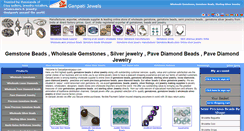 Desktop Screenshot of ganpatijewelsjaipur.com