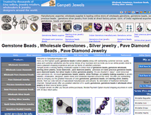 Tablet Screenshot of ganpatijewelsjaipur.com
